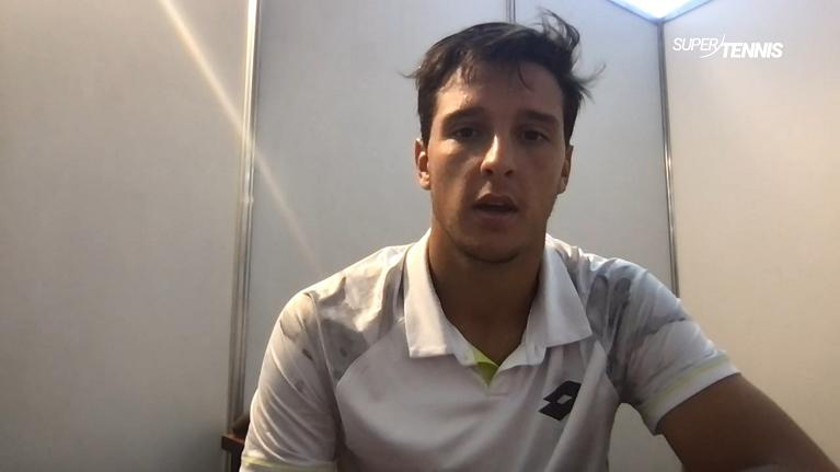 Luciano Darderi (fotogramma da video intervista SuperTennis)