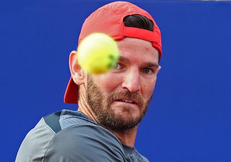 Un primo piano di Andrea Vavassori (foto Getty Images)