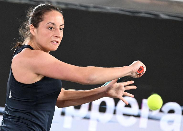 Elisabetta Cocciaretto in azione (foto Getty Images)