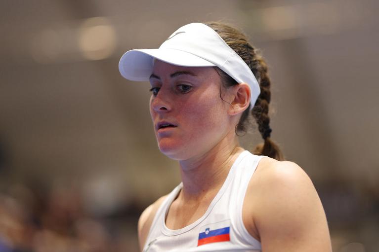 Tamara Zidansek in Billie Jean King Cup (Getty Images)