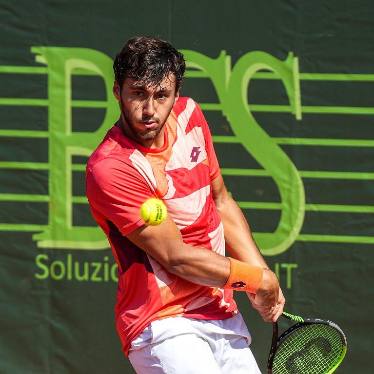 Marcello Serafini all'ASPRIA Tennis Cup – Trofeo BCS (Foto Francesco Peluso)