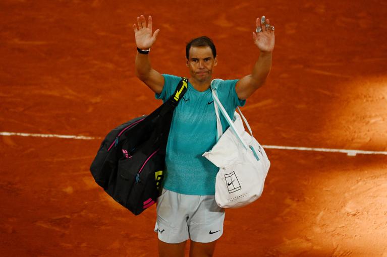 Rafa Nadal dopo la sconfitta contro Zverev al Roland Garros (Getty Images)