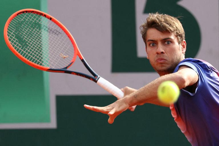 Flavio Cobolli al Roland Garros (foto Getty Images)