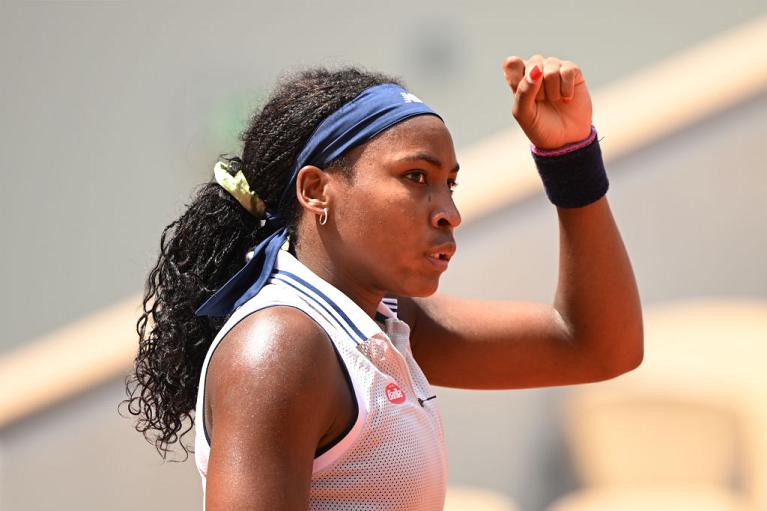 Coco Gauff al Roland Garros (Getty Images)