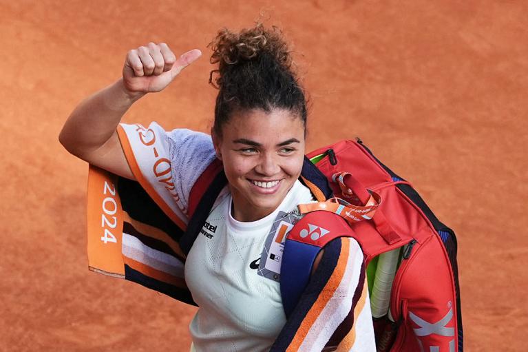 La felicità di Jasmine Paolini (foto Getty Images)