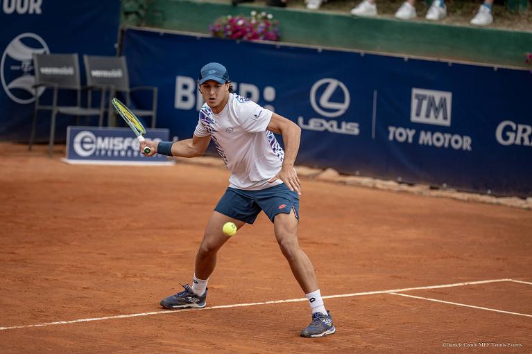 Luciano Darderi - Foto Daniele Combi/MEF Tennis Events