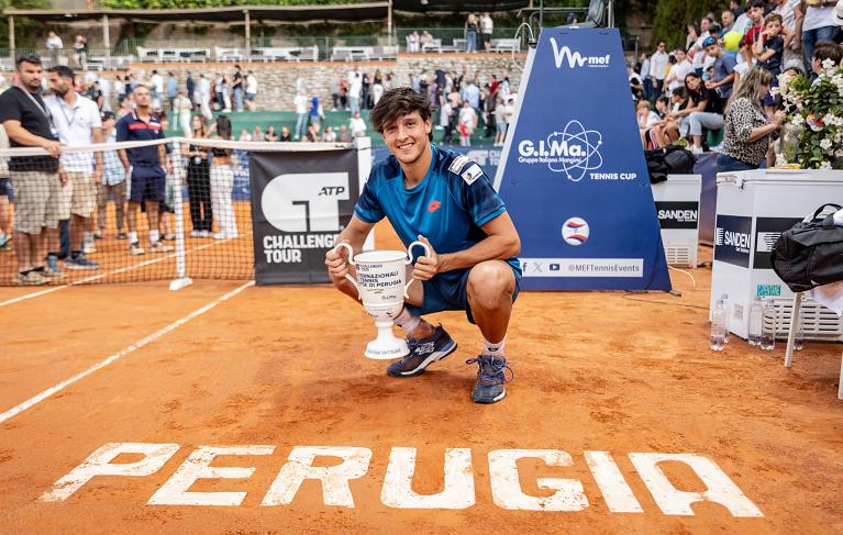 Luciano Darderi - Foto Daniele Combi/MEF Tennis Events