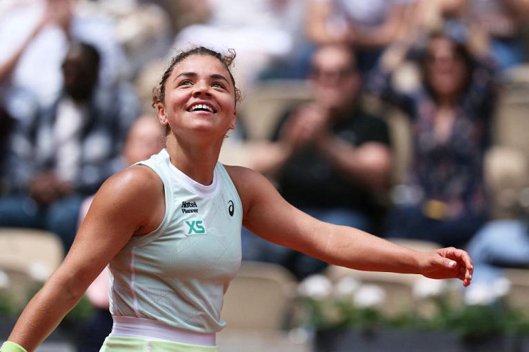 La felicità di Jasmine Paolini (foto Getty Images)