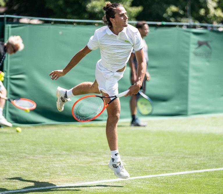 Mattia Bellucci a Wimbledon
