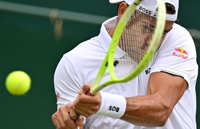 Matteo Berrettini a Wimbledon 2024 (Getty Images)