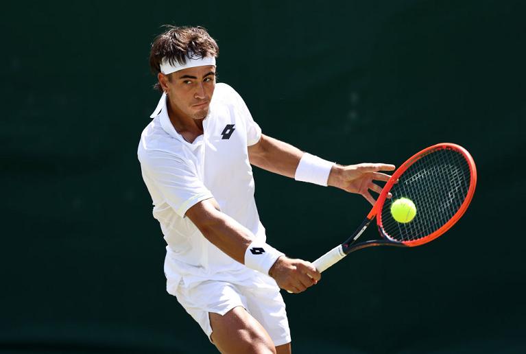 Francisco Comesana a Wimbledon (Getty Images)