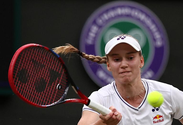 Elena Rybakina a Wimbledon (Getty Images)