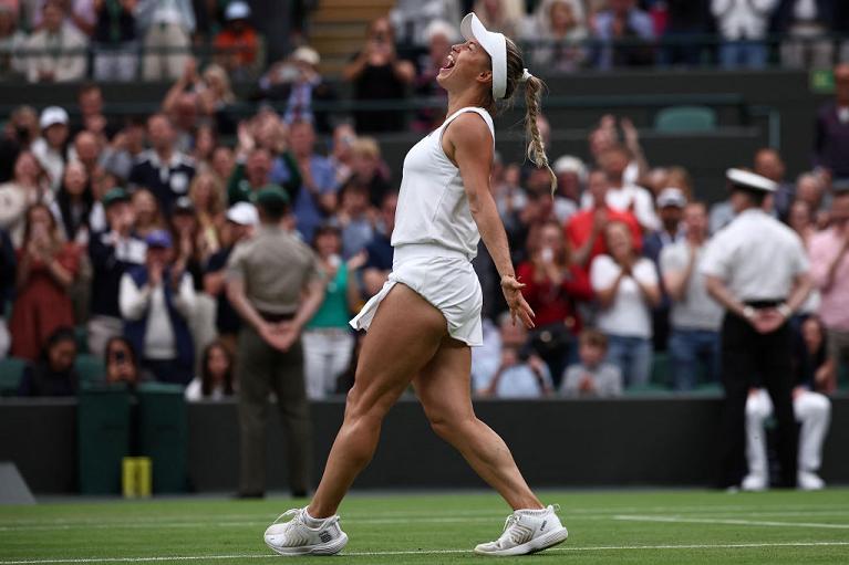 Tutta la grinta di Yulia Putintseva (foto Getty Images)