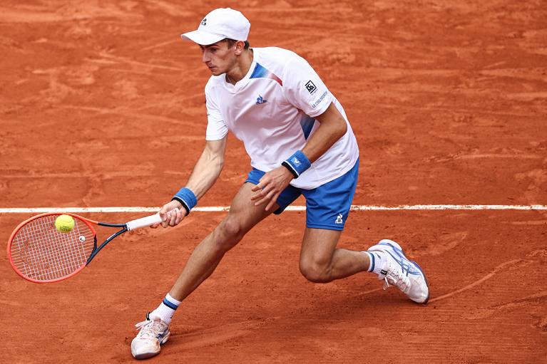 Roland Garros, Matteo Arnaldi in azione (Getty Images)