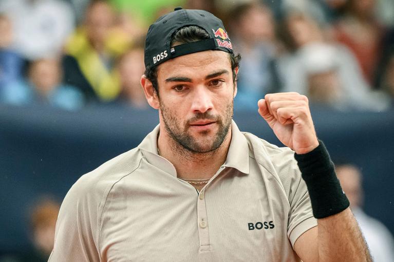 Matteo Berrettini a Gstaad (Getty Images)