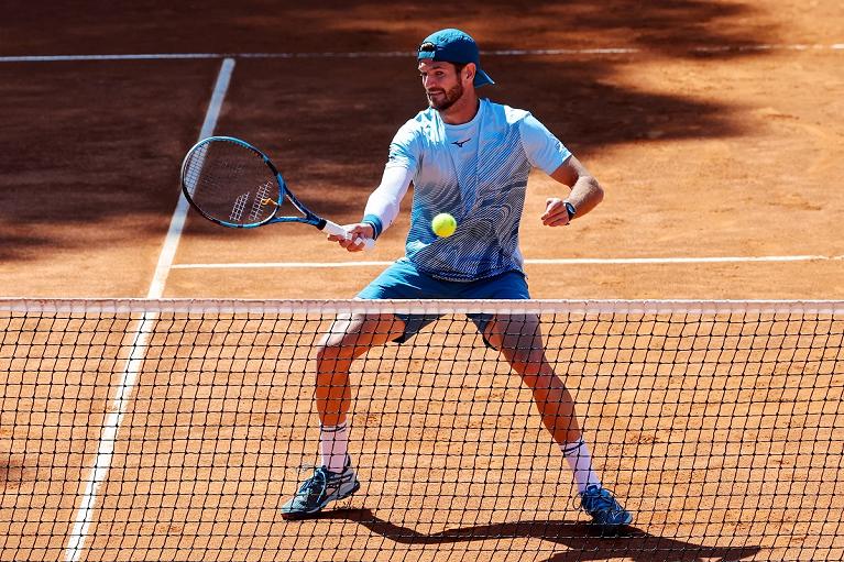 Andrea Vavassori in azione (foto Sposito)