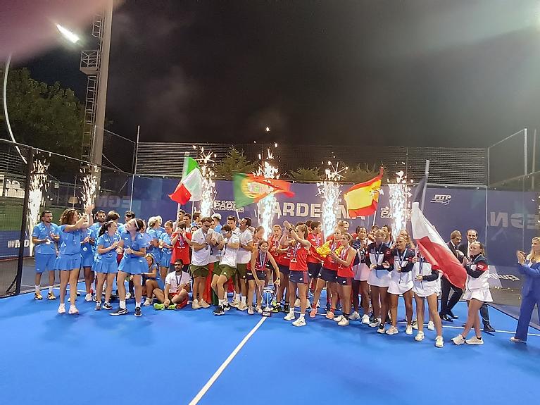 Tutti i medagliati ai FIP European Padel Championships (Foto FITP)