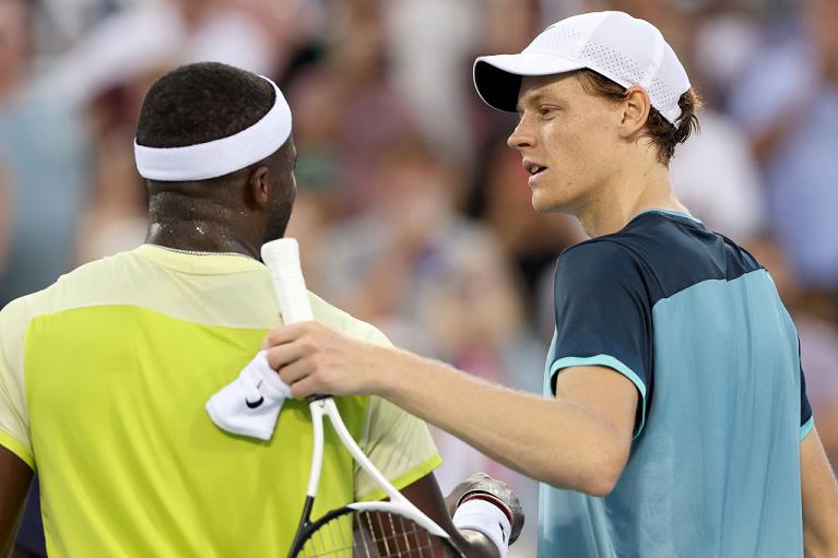 Jannik Sinner ha sconfitto Frances Tiafoe in finale a Cincinnati (Getty Images)
