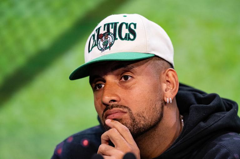 Un primo piano di Nick Kyrgios (Getty Images)