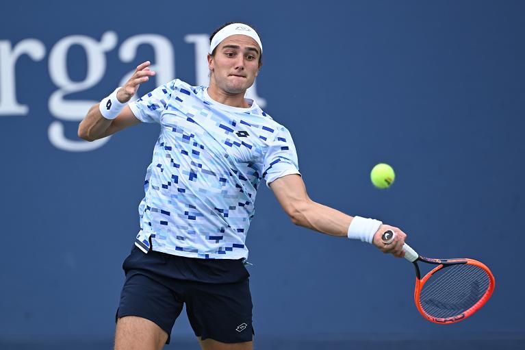 Mattia Bellucci allo US Open (Foto Pete Staples/USTA)