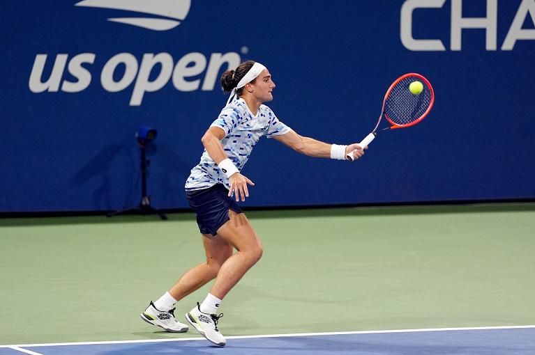 Mattia Bellucci allo US Open (Foto USTA)