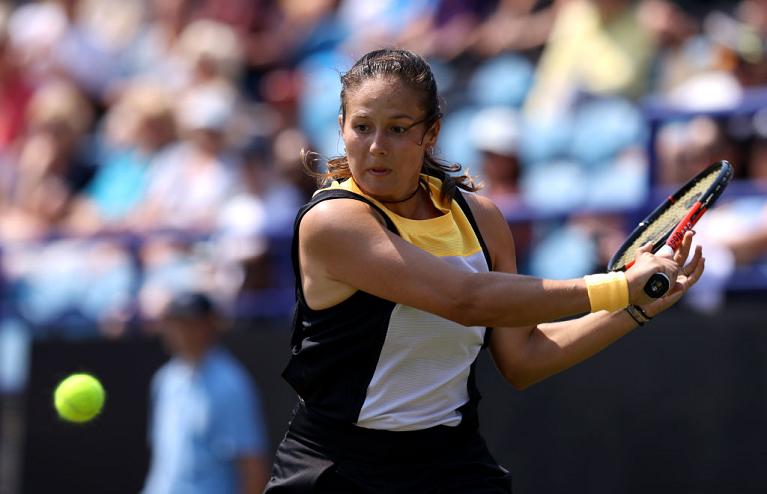 Daria Kasatkina in azione (foto Getty Images)