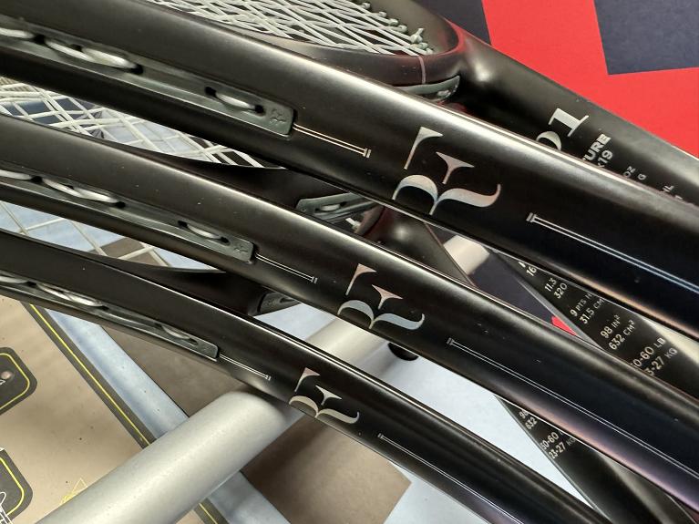 Le tre Wilson RF 01 della nuova collezione firmata da Roger Federer