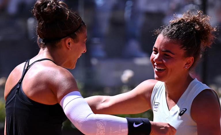 Sara Errani e Jasmine Paolini