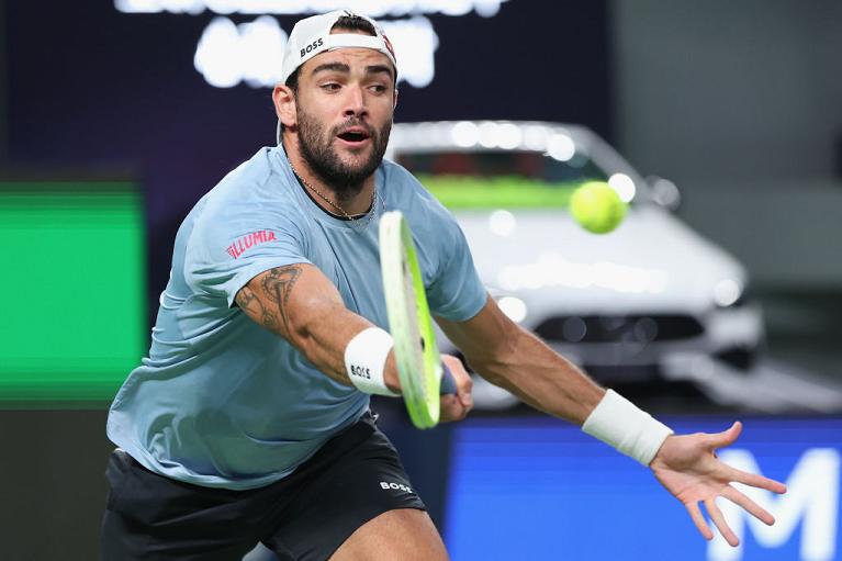 Il diritto di Matteo Berrettini (foto Getty Images)