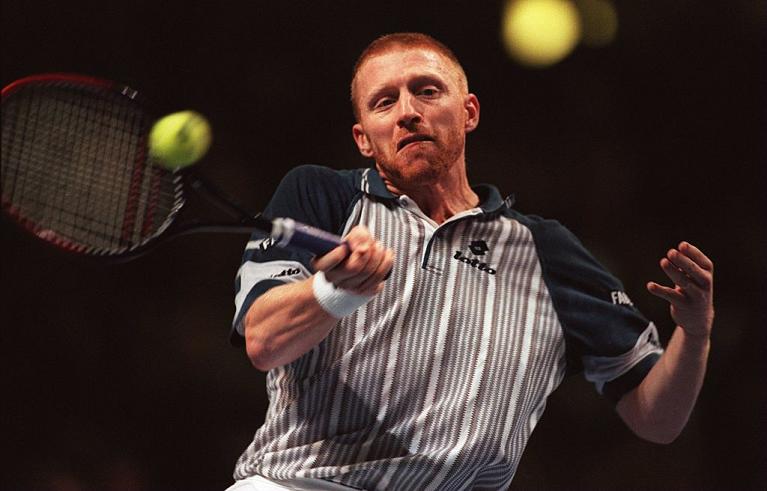 Boris Becker alle Nitto ATP Finals 1995 (Getty Images)