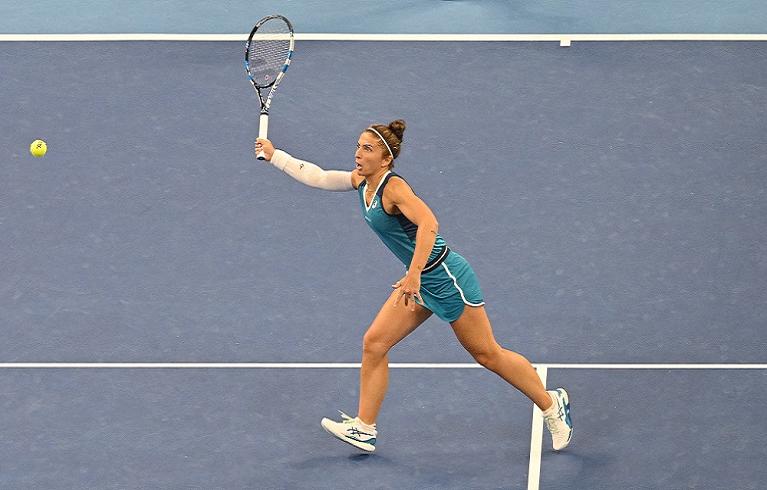 Sara Errani in azione (foto Getty Images)