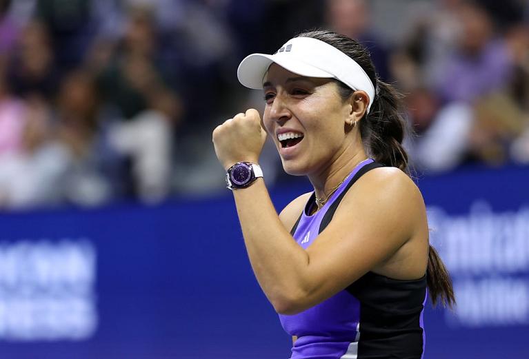 La gioia di Jessica Pegula a Pechino (Getty Images)