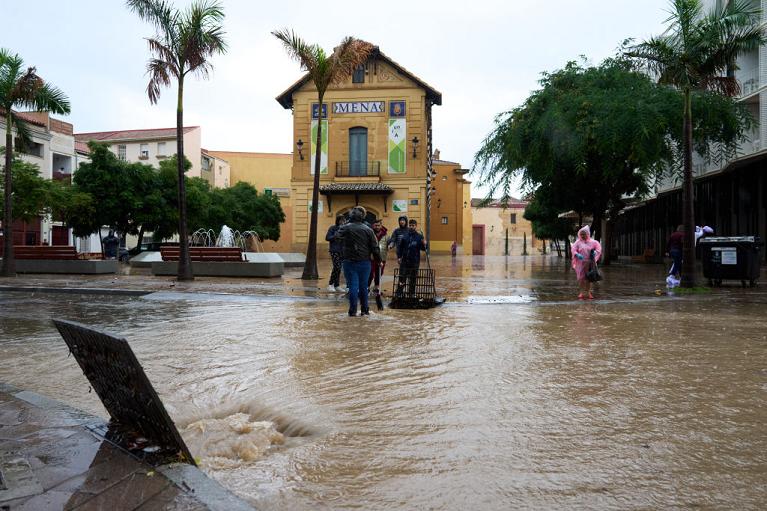 El Perchel, quartiere di Malaga (Getty)