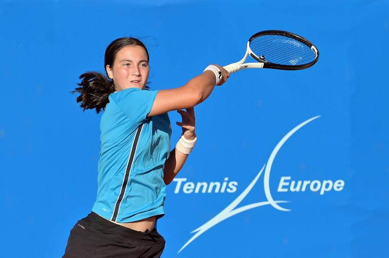 Fabiola Marino in azione (foto Fioriti)