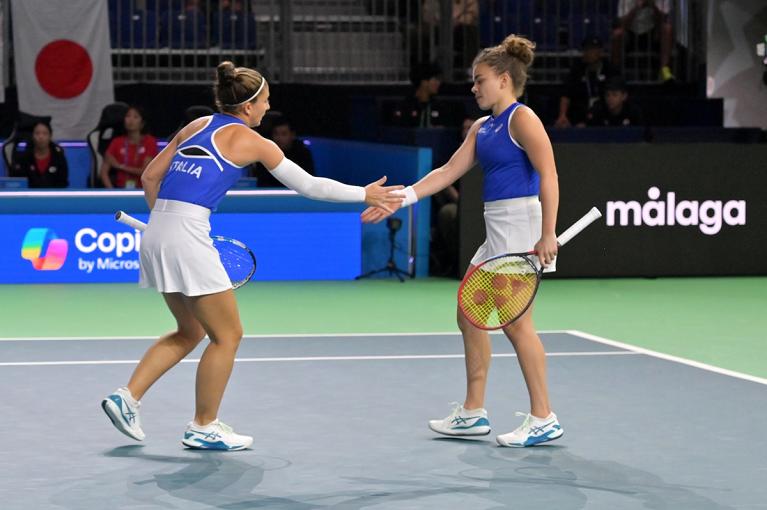 Jasmine Paolini e Sara Errani (Fioriti/FITP)