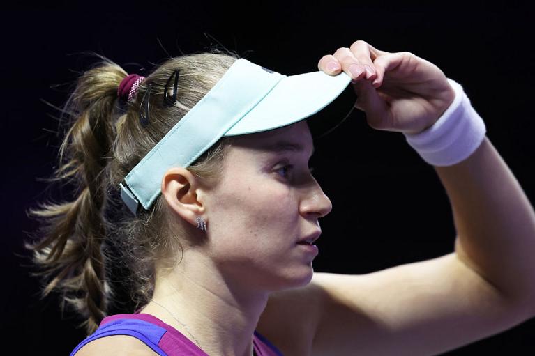 Rybakina in campo (Getty Images)