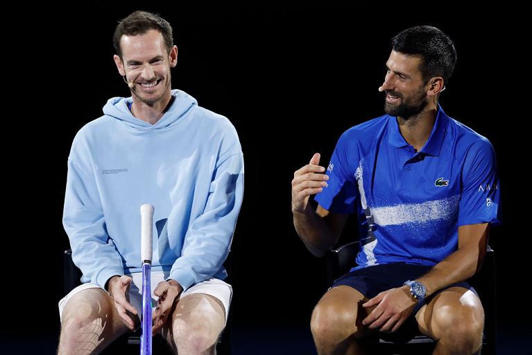 Andy Murray e Novak Djokovic (Getty)