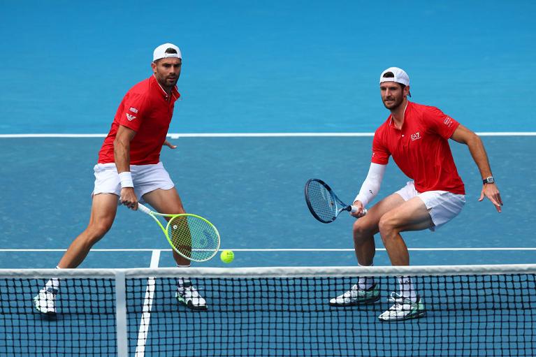 Simone Bolelli e Andrea Vavassori all'Australian Open (Getty Images)