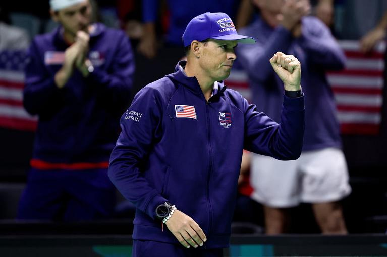 Il capitano USA di Coppa Davis Bob Bryan (Getty Images)