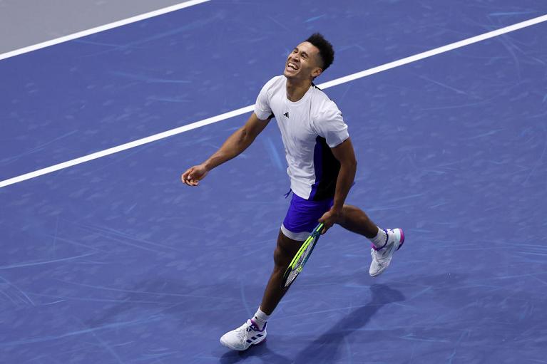 Tutta la felicità di Michael Mmoh (Getty Images)
