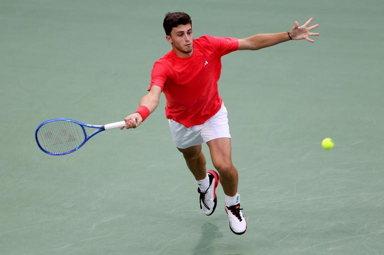 Luca Nardi in azione (Getty Images)