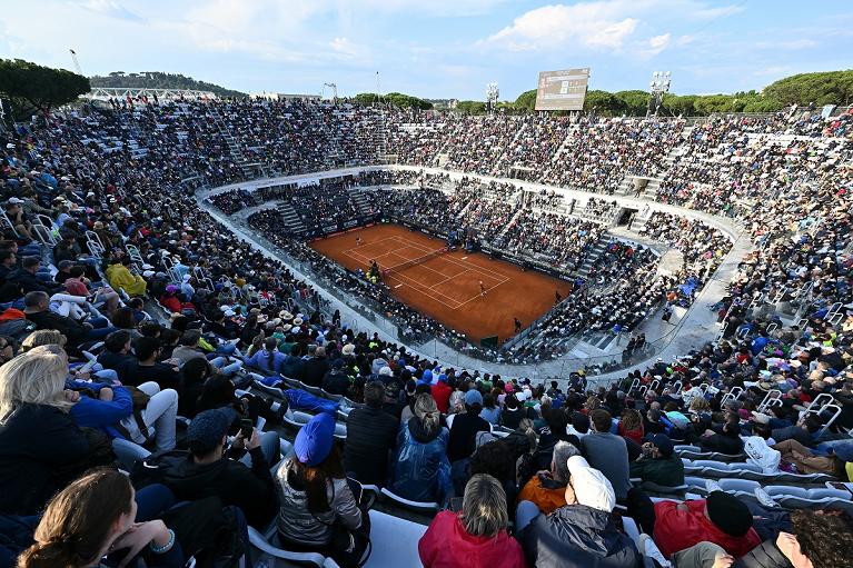Il Centrale del Foro Italico (Foto Puglia/FITP)