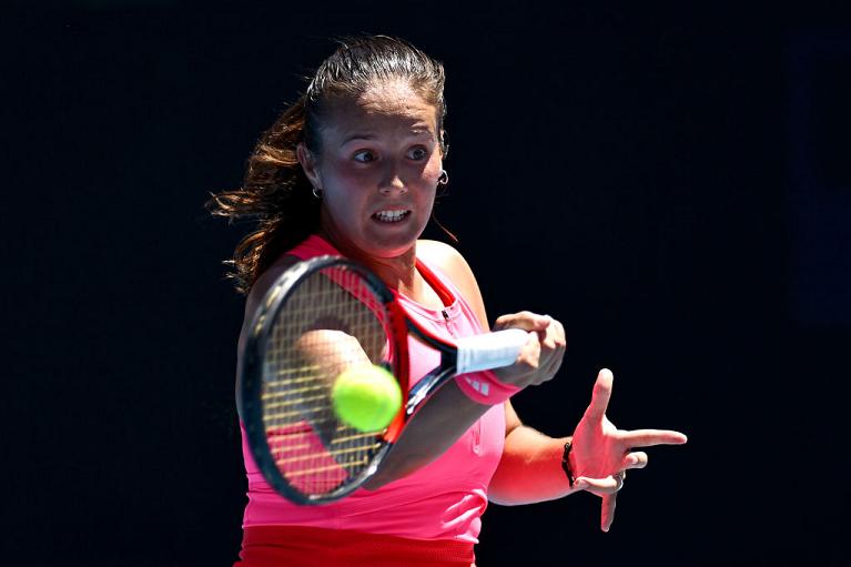 Il diritto di Daria Kasatkina (foto Getty Images)