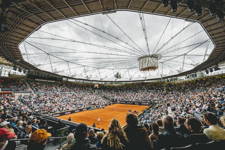 Il Rothenbaum Tennis Center che ospita l'ATP 500 di Amburgo (Getty Images)