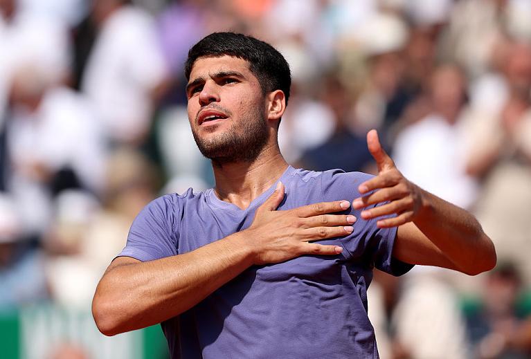 Carlos Alcaraz (foto Getty Images)