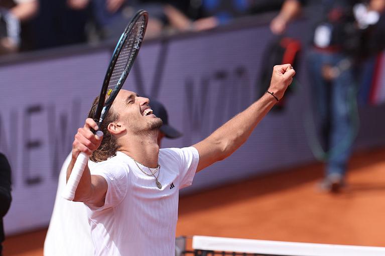 La gioia di Alexander Zverev (Getty Images)