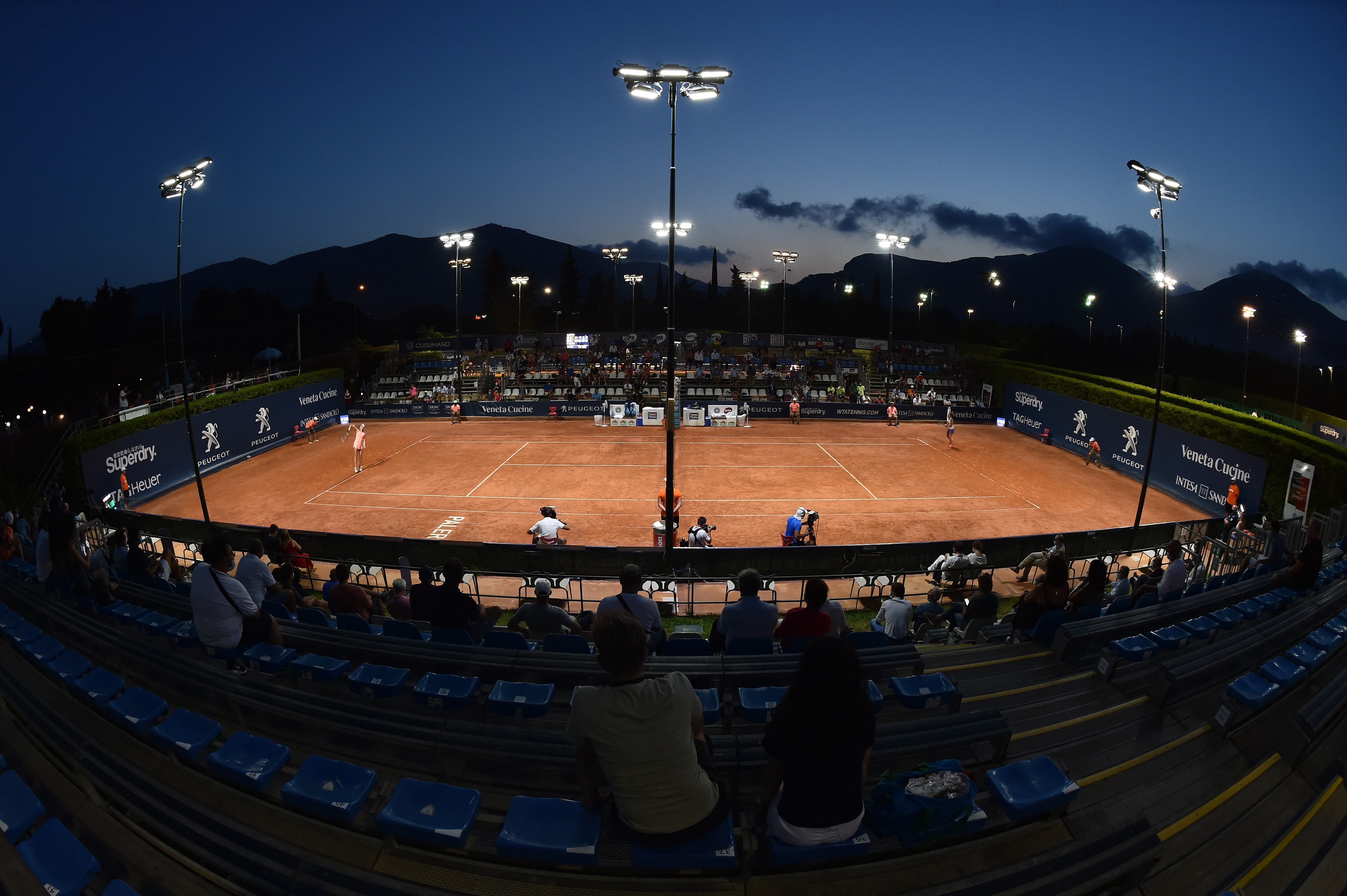 Il campo centrale del Palermo Ladies Open 2020