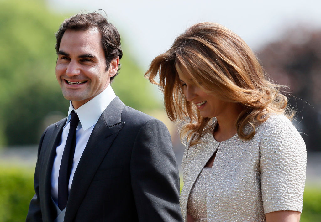 Roger Federer e Mirka Vavrinec