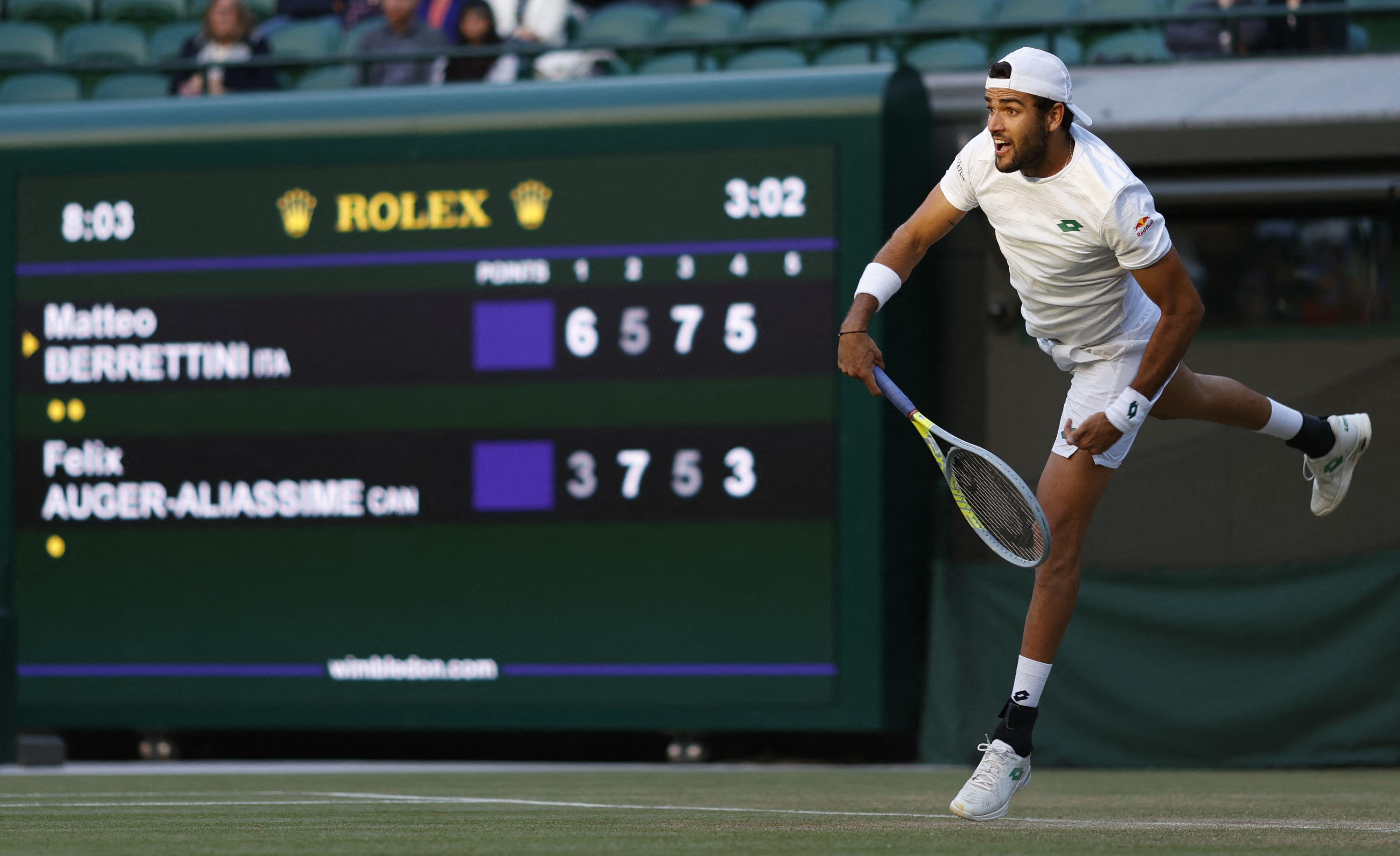 Маттео Берреттини Wimbledon