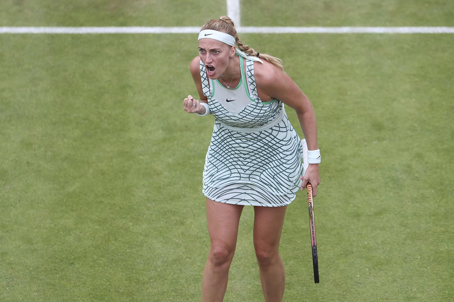 Petra Kvitova, la signora dei prati